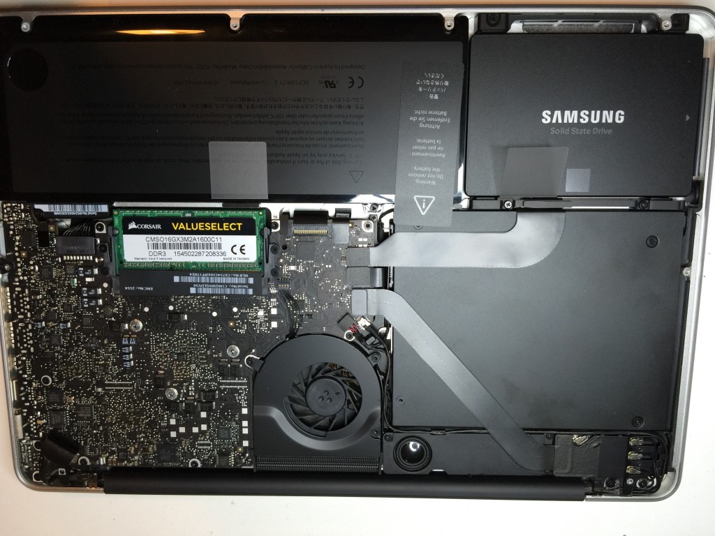 SSD und hardwrk-Adapter anstatt DVD-Aufwerk